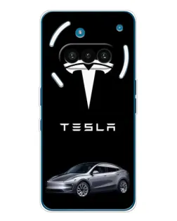 Чехол для Nothing Phone (3a) с картинкой «Tesla Model Y» Чехол для Nothing Phone (3a) с картинкой «Tesla Model Y»