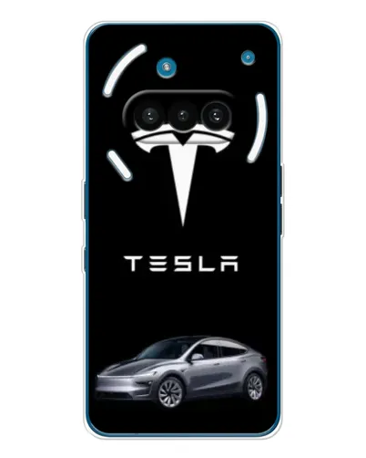 Чехол для Nothing Phone (3a) с картинкой «Tesla Model Y» Чехол для Nothing Phone (3a) с картинкой «Tesla Model Y»
