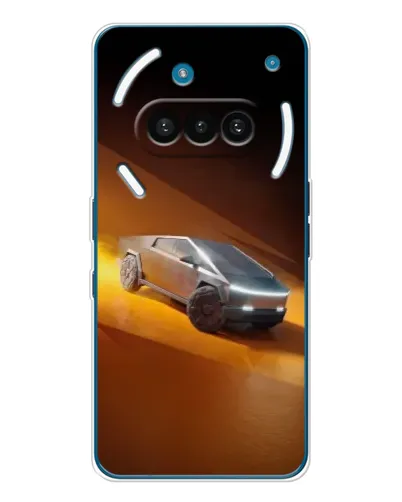 Чехол для Nothing Phone (3a) с картинкой «Cybertruck в пустыне» Чехол для Nothing Phone (3a) с картинкой «Cybertruck в пустыне»