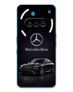 Чехол для Nothing Phone (3a) с картинкой «Mercedes — решетка радиатора»