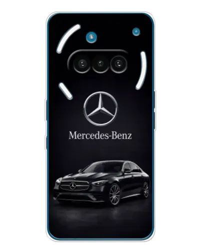 Чехол для Nothing Phone (3a) с картинкой «Mercedes — решетка радиатора»