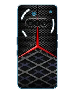 Чехол для Nothing Phone (3a) с картинкой «Mercedes Carbon Grid»