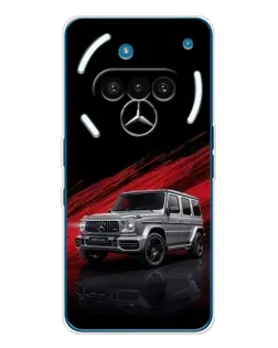 Чехол для Nothing Phone (3a) с картинкой «Mercedes G-Class красный»