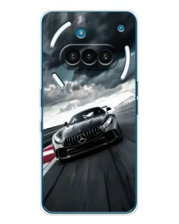 Чехол для Nothing Phone (3a) с картинкой «Гоночный Mercedes AMG»