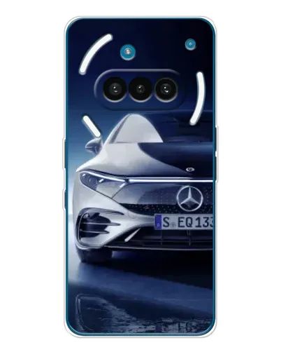 Чехол для Nothing Phone (3a) с картинкой «Mercedes EQ — будущее»