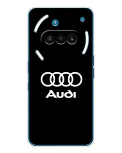 Чехол для Nothing Phone (3a) с картинкой «Классическое лого Audi» Чехол для Nothing Phone (3a) с картинкой «Классическое лого Audi»