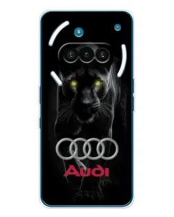 Чехол для Nothing Phone (3a) с картинкой «Пантера и Audi» Чехол для Nothing Phone (3a) с картинкой «Пантера и Audi»