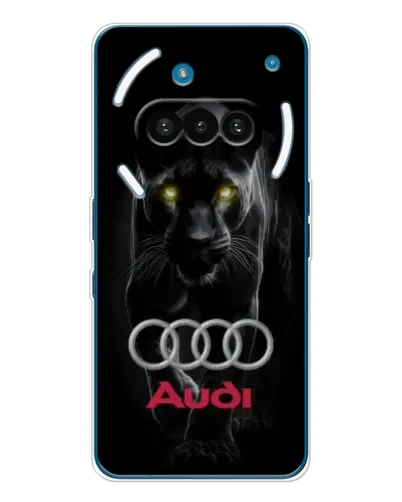 Чехол для Nothing Phone (3a) с картинкой «Пантера и Audi»