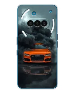 Чехол для Nothing Phone (3a) с картинкой «Audi в облаках дыма» Чехол для Nothing Phone (3a) с картинкой «Audi в облаках дыма»