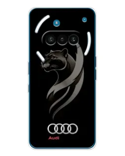 Чехол для Nothing Phone (3a) с картинкой «Графика — пантера и Audi» Чехол для Nothing Phone (3a) с картинкой «Графика — пантера и Audi»