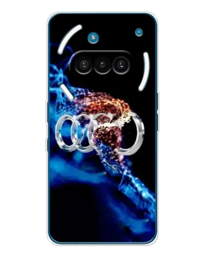 Чехол для Nothing Phone (3a) с картинкой «Энергия лого Audi»
