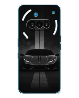 Чехол для Nothing Phone (3a) с картинкой «Lamborghini симметрия дорог»