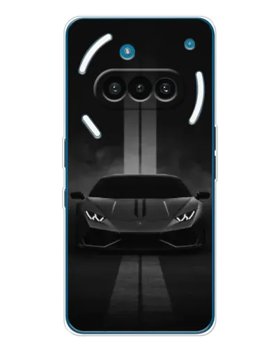 Чехол для Nothing Phone (3a) с картинкой «Lamborghini симметрия дорог»