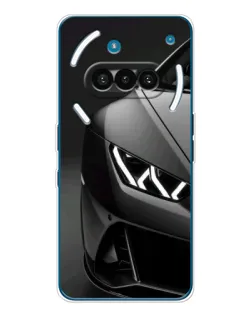 Чехол для Nothing Phone (3a) с картинкой «Lamborghini фары детализация»