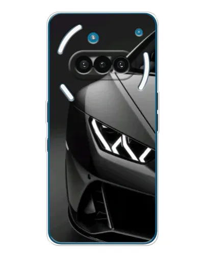 Чехол для Nothing Phone (3a) с картинкой «Lamborghini фары детализация»