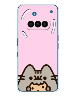Чохол для Nothing Phone (3a) з картинкою «Pusheen та печиво» Чохол для Nothing Phone (3a) з картинкою «Pusheen та печиво»