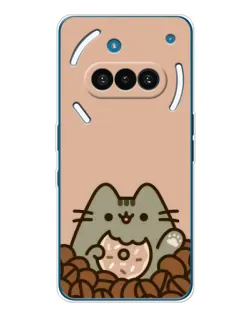 Чохол для Nothing Phone (3a) з картинкою «Кавовий Пушин»