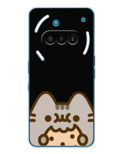 Чохол для Nothing Phone (3a) з картинкою «Пушин на чорному»