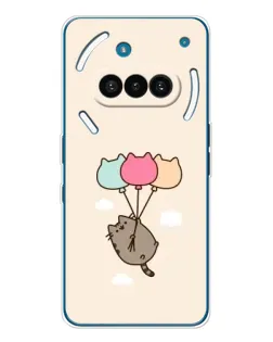 Чохол для Nothing Phone (3a) з картинкою «Пушин на кульках»