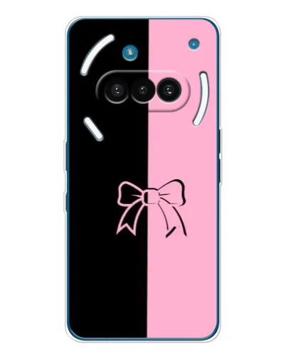 Чехол для Nothing Phone (3a) с картинкой «Половинки банта»