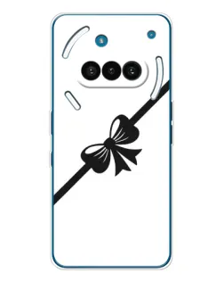 Чехол для Nothing Phone (3a) с картинкой «Диагональный бант»