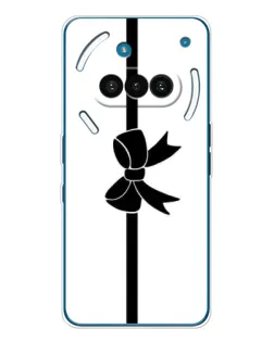 Чехол для Nothing Phone (3a) с картинкой «Вертикальный бант»