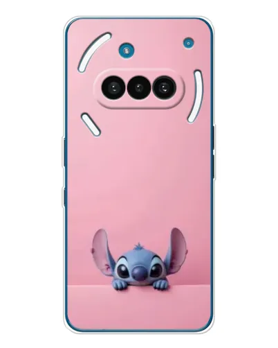 Чехол для Nothing Phone (3a) с картинкой «Stitch выглядывает»