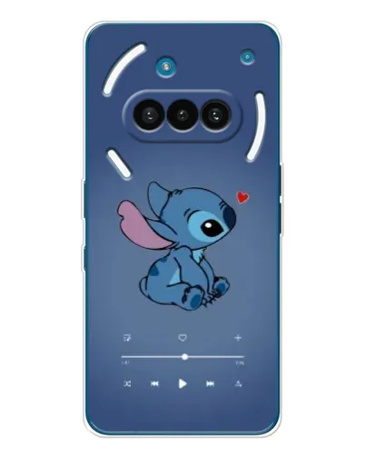 Чехол для Nothing Phone (3a) с картинкой «Музыкальный Stitch»