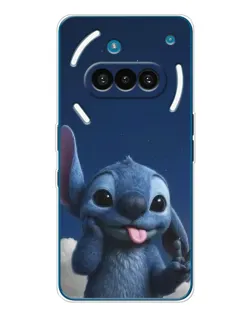 Чехол для Nothing Phone (3a) с картинкой «Стич в облаках» Чехол для Nothing Phone (3a) с картинкой «Стич в облаках»