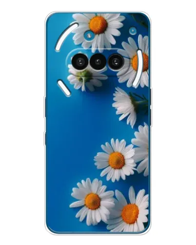 Чехол для Nothing Phone (3a) с картинкой «Белоснежные маргаритки»
