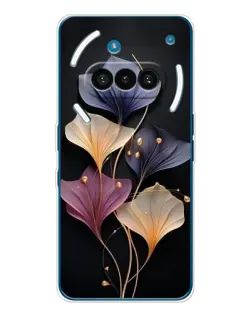 Чохол для Nothing Phone (3a) з картинкою «Лілові квіти грації»
