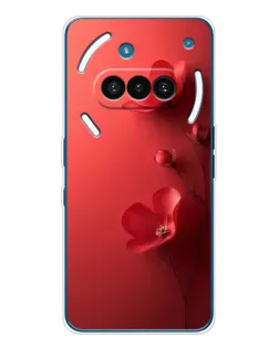 Чохол для Nothing Phone (3a) з картинкою «Макові суцвіття»