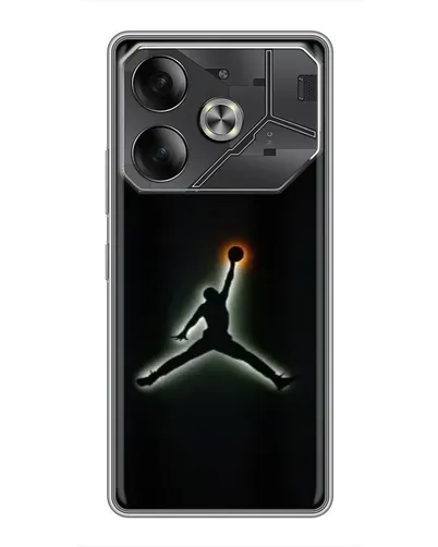 Чехол для Nothing Phone (4a) Pro с картинкой «Jordan Gradient Logo»