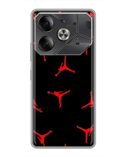 Чехол для Nothing Phone (4a) Pro с картинкой «Jordan Red Pattern»