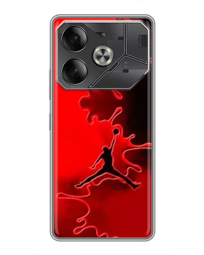 Чехол для Nothing Phone (4a) Pro с картинкой «Jordan Red Smoke»