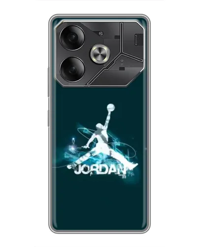 Чехол для Nothing Phone (4a) Pro с картинкой «Jordan Blue Fire»