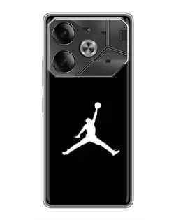 Чехол для Nothing Phone (4a) Pro с картинкой «Jordan Silhouette»