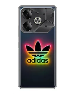 Чехол для Nothing Phone (4a) Pro с картинкой «Неоновый Adidas»