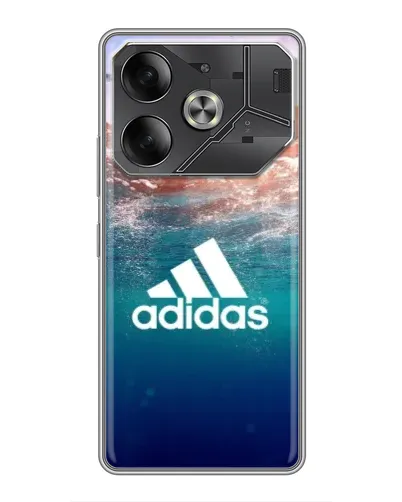 Чехол для Nothing Phone (4a) Pro с картинкой «Океанская глубина адидас» Чехол для Nothing Phone (4a) Pro с картинкой «Океанская глубина адидас»