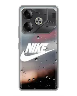 Чехол для Nothing Phone (4a) Pro с картинкой «Nike в стиле ретро»