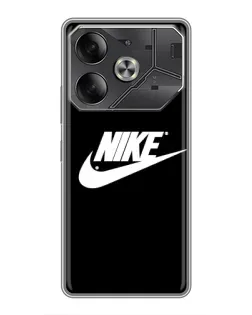 Чехол для Nothing Phone (4a) Pro с картинкой «Мазки краски Nike»