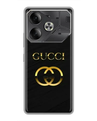 Чехол для Nothing Phone (4a) Pro с картинкой «Золотой логотип Gucci»