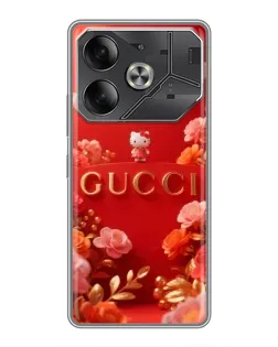Чохол для Nothing Phone (4a) Pro з картинкою «Gucci — золотий сад»