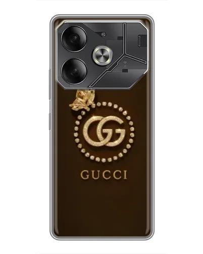 Чехол для Nothing Phone (4a) Pro с картинкой «Gucci — золотая бабочка»