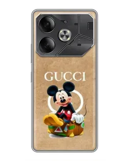 Чохол для Nothing Phone (4a) Pro з картинкою «Міккі Маус Gucci — крафт»