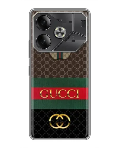 Чехол для Nothing Phone (4a) Pro с картинкой «Gucci — брендированный десерт»