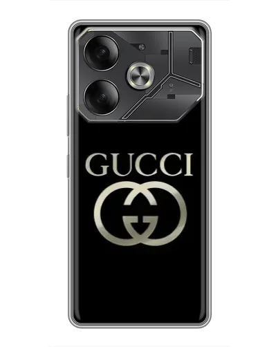 Чехол для Nothing Phone (4a) Pro с картинкой «Gucci — золото на черном» Чехол для Nothing Phone (4a) Pro с картинкой «Gucci — золото на черном»