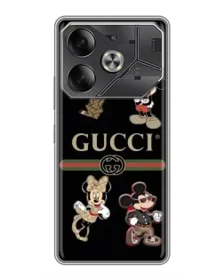 Чохол для Nothing Phone (4a) Pro з картинкою «Gucci — герої Disney та монограма»