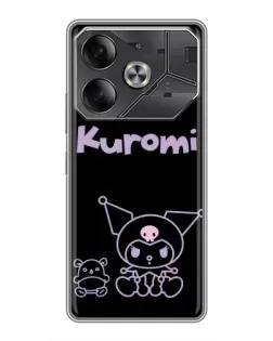 Чохол для Nothing Phone (4a) Pro з картинкою «Kuromi — чорний мінімалізм» Чохол для Nothing Phone (4a) Pro з картинкою «Kuromi — чорний мінімалізм»