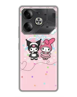 Чехол для Nothing Phone (4a) Pro с картинкой «My Melody и Kuromi» Чехол для Nothing Phone (4a) Pro с картинкой «My Melody и Kuromi»